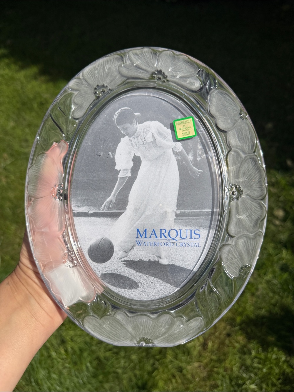 Marquis by Waterford Crystal Photo Frame – Made in Austria, Vintage Cut Crystal